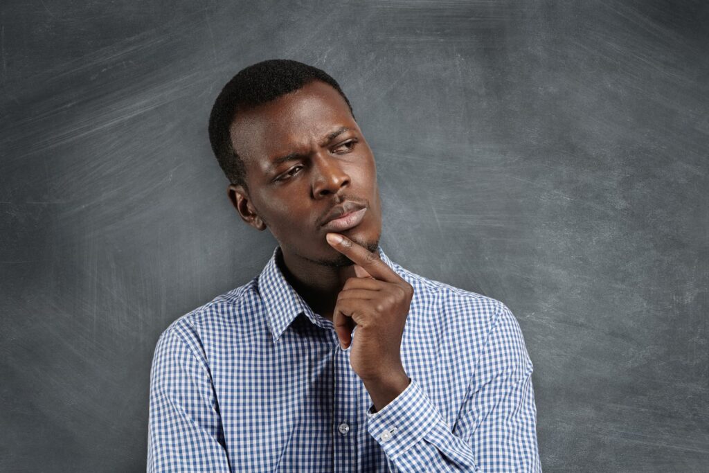 A young man trying to decide to start a spa business in Nigeria.